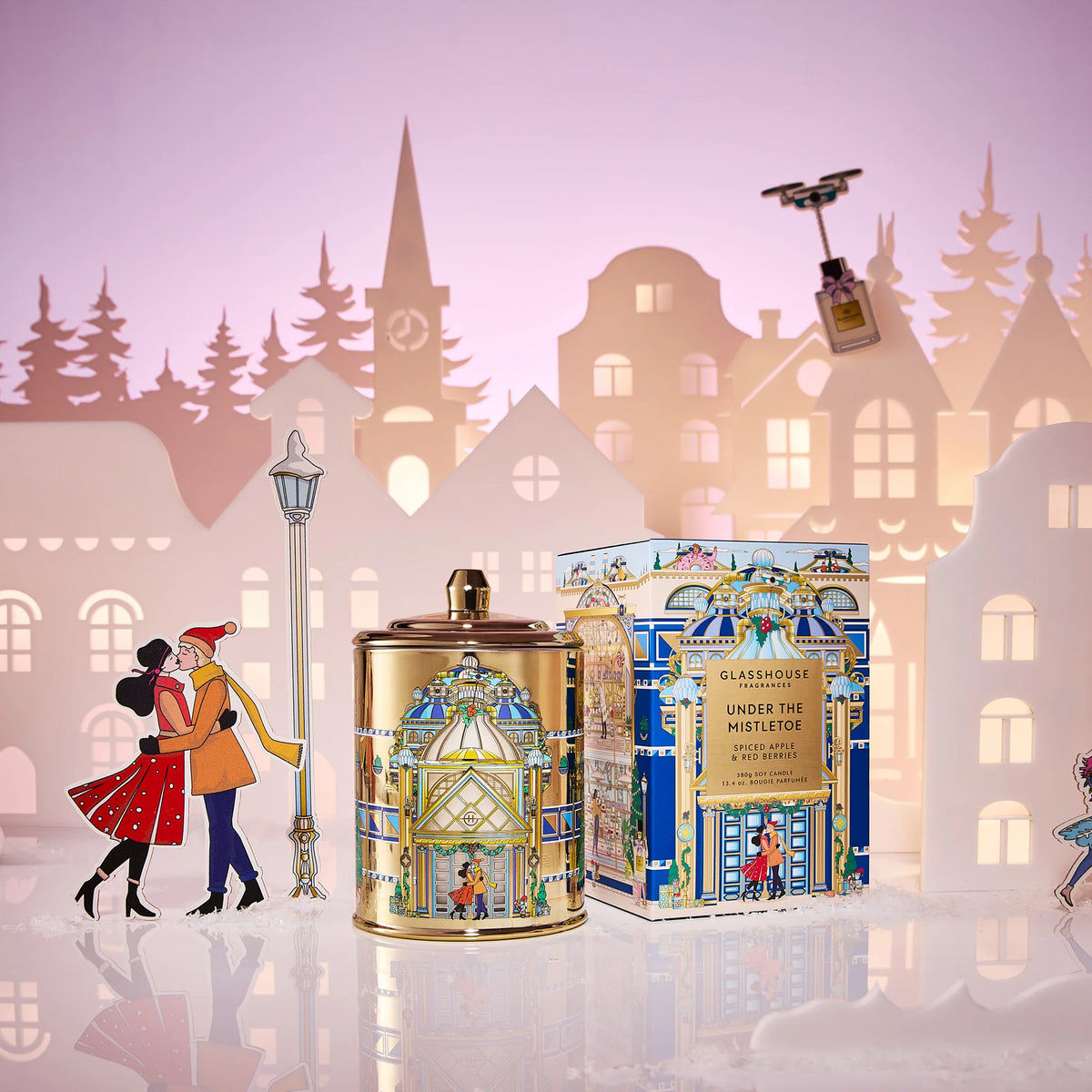 Under the Mistletoe 380g Candle