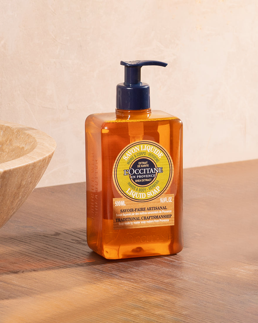 Shea Verbena Liquid Soap