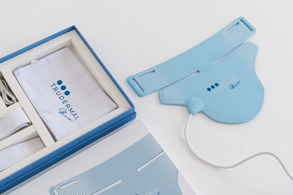 Trudermal Glow LED Light Therapy Neck &amp; Décolletage Mask