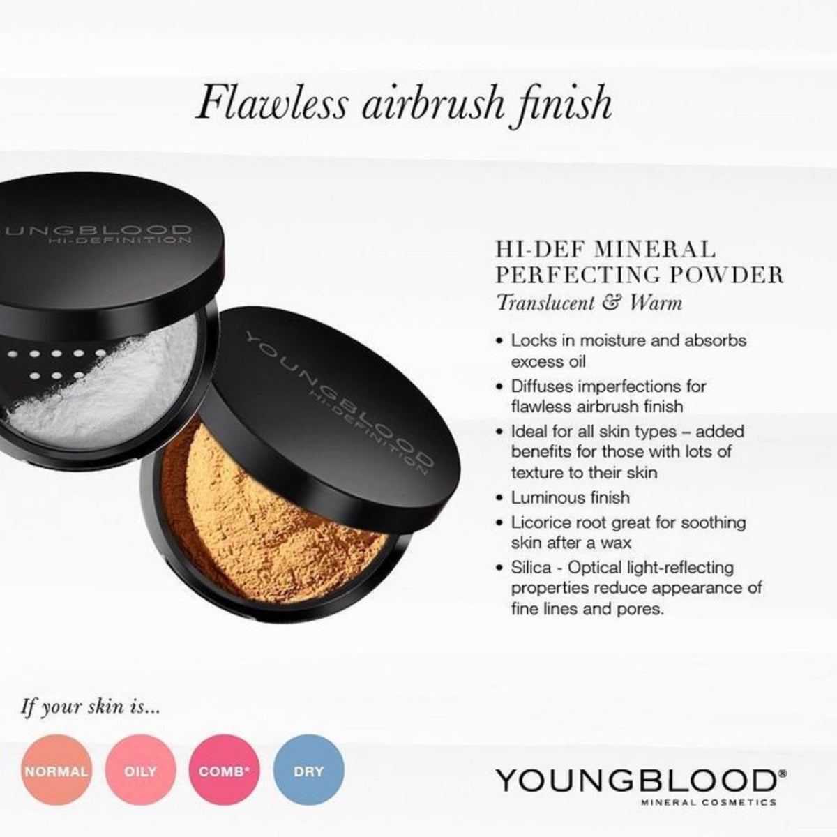 Hi-Definition Hydrating Mineral Perfecting Powder