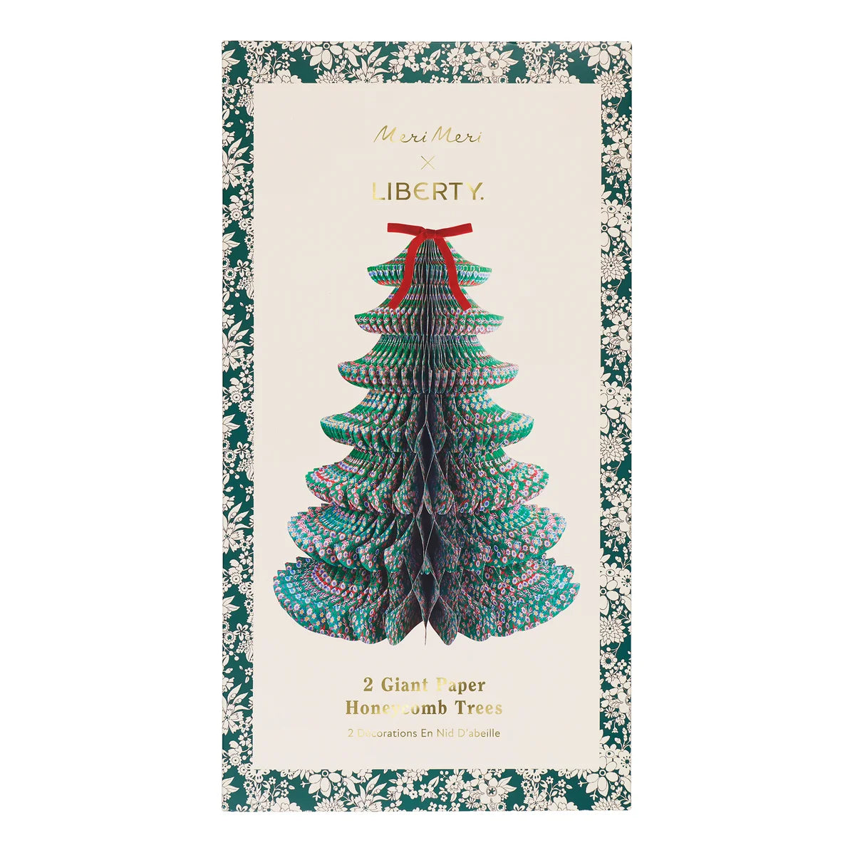Meri Meri x Liberty Giant Honeycomb Paper x2