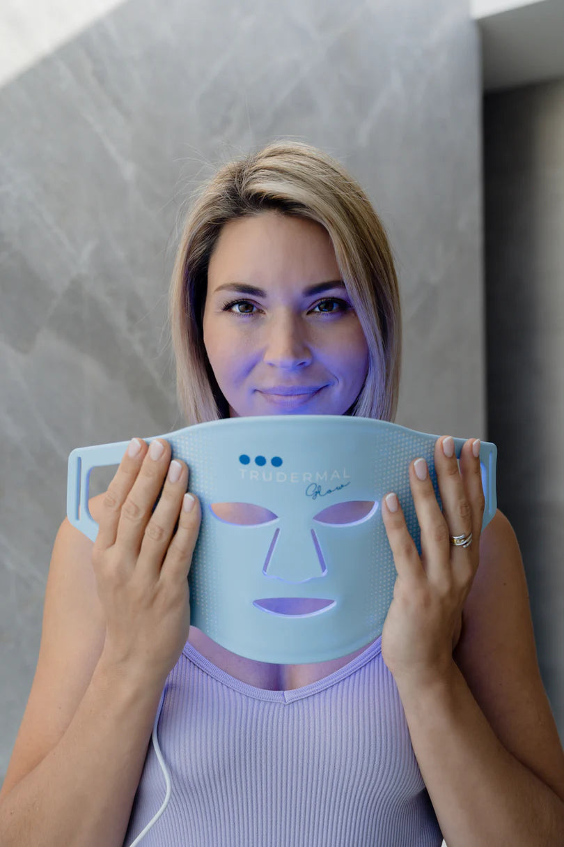 TruDermal Glow LED Light Therapy Face Mask