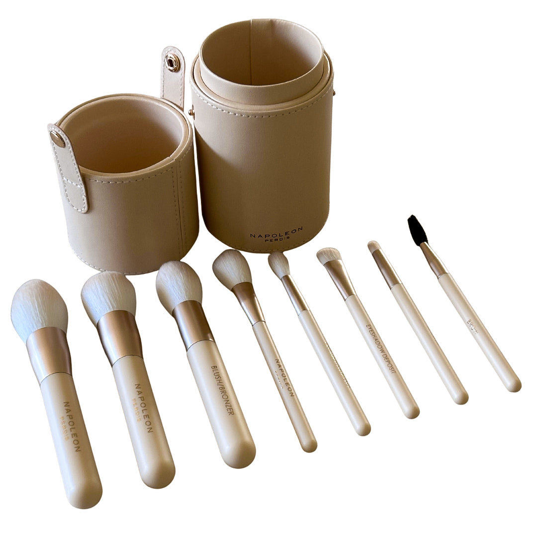 Golden Sands 8-Piece Mini Brush Set