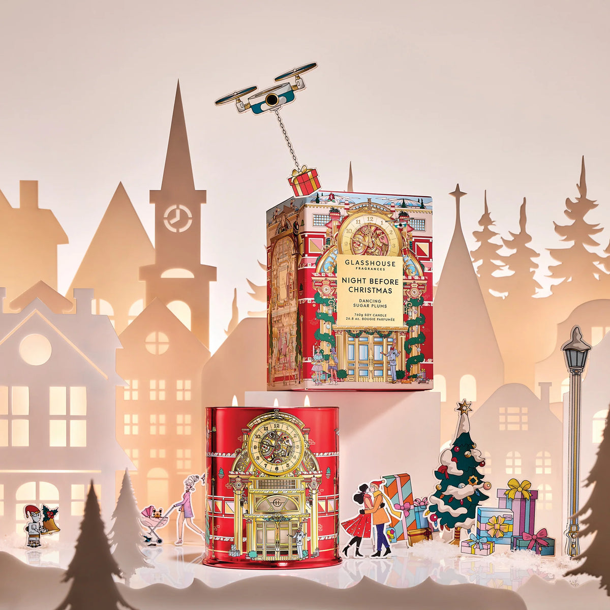Night Before Christmas 760g Candle