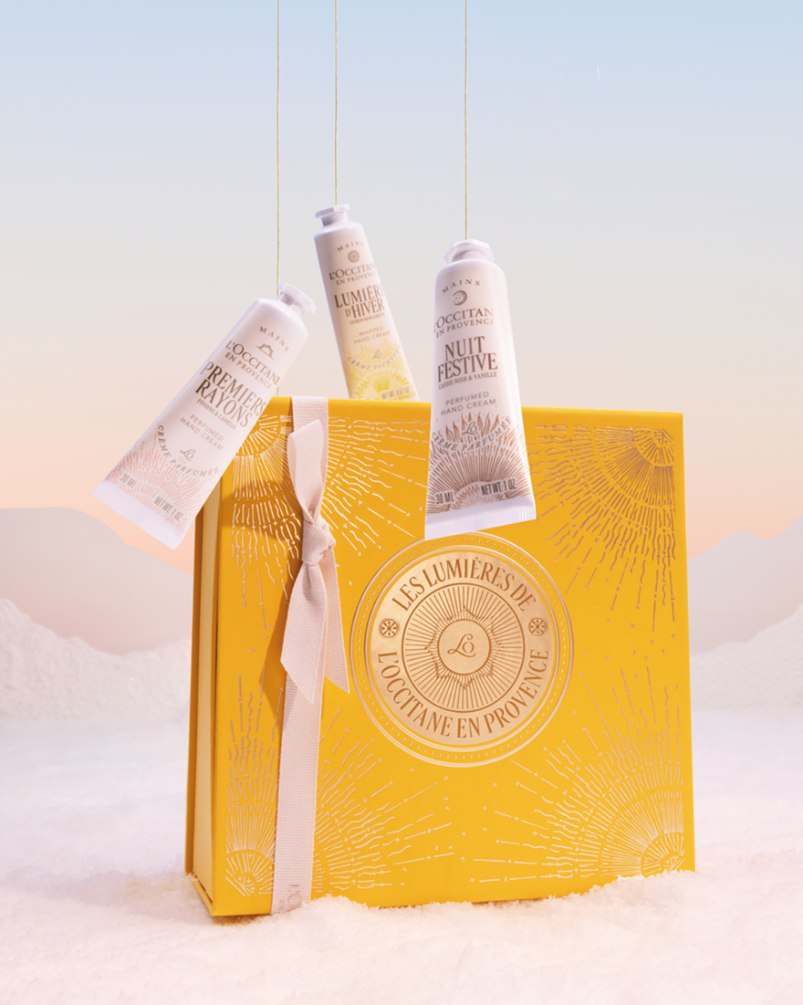 Magical lights hand cream trio