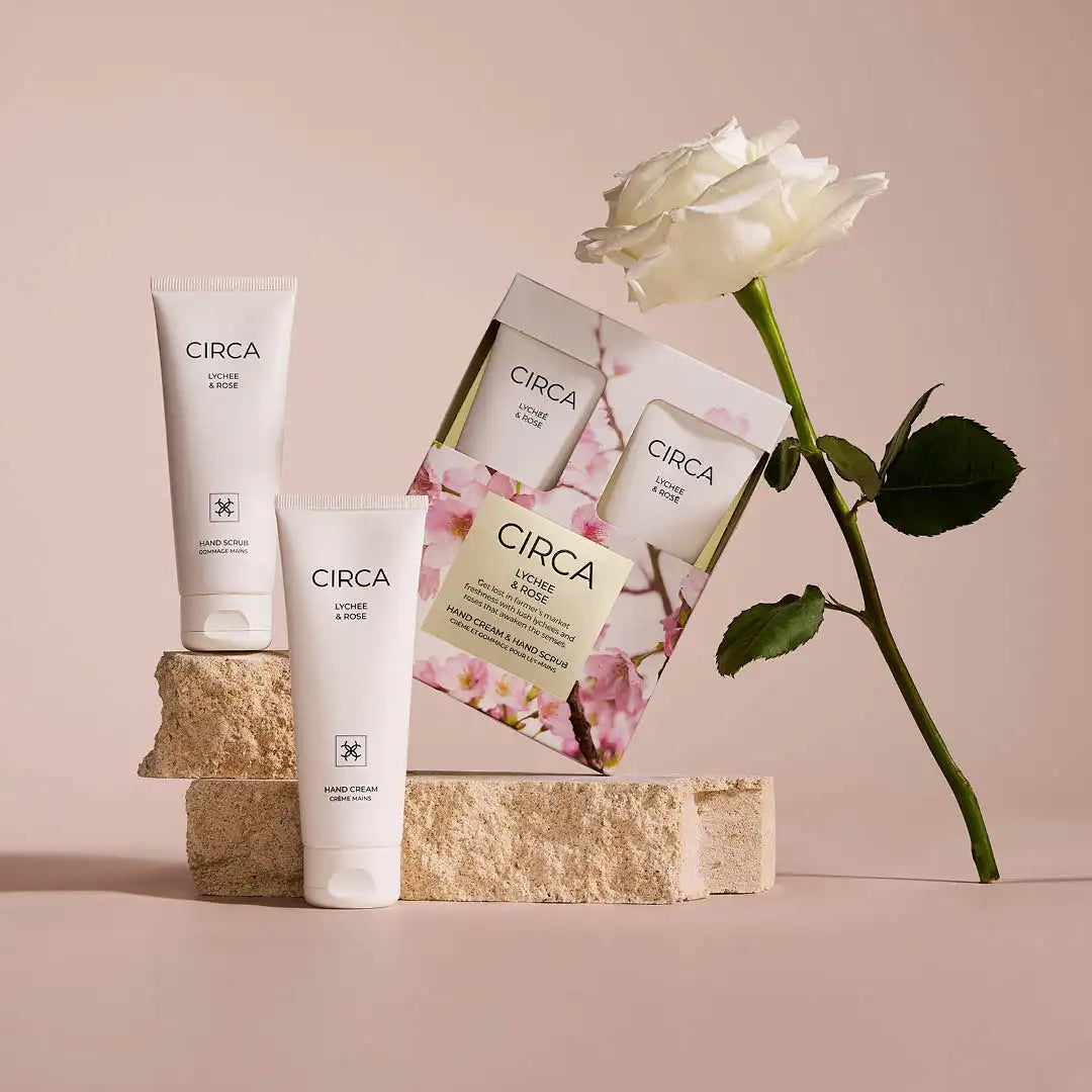 LYCHEE & ROSE Hand Cream Gift Set