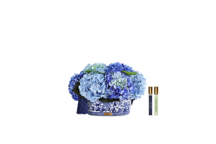Chinoiserie Hydrangea - Blue - CH03