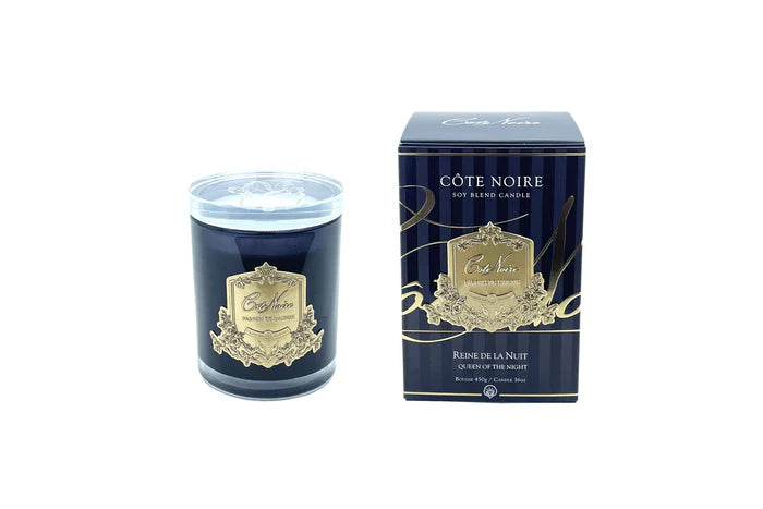 Dark Vessel with Gold Badge - Queen of the Night