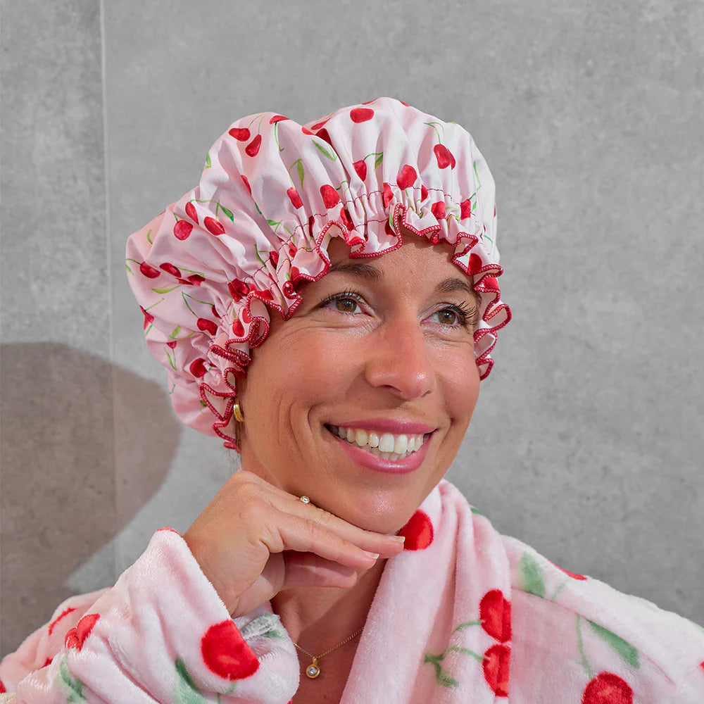Shower Cap - Cotton - Cherrylicious