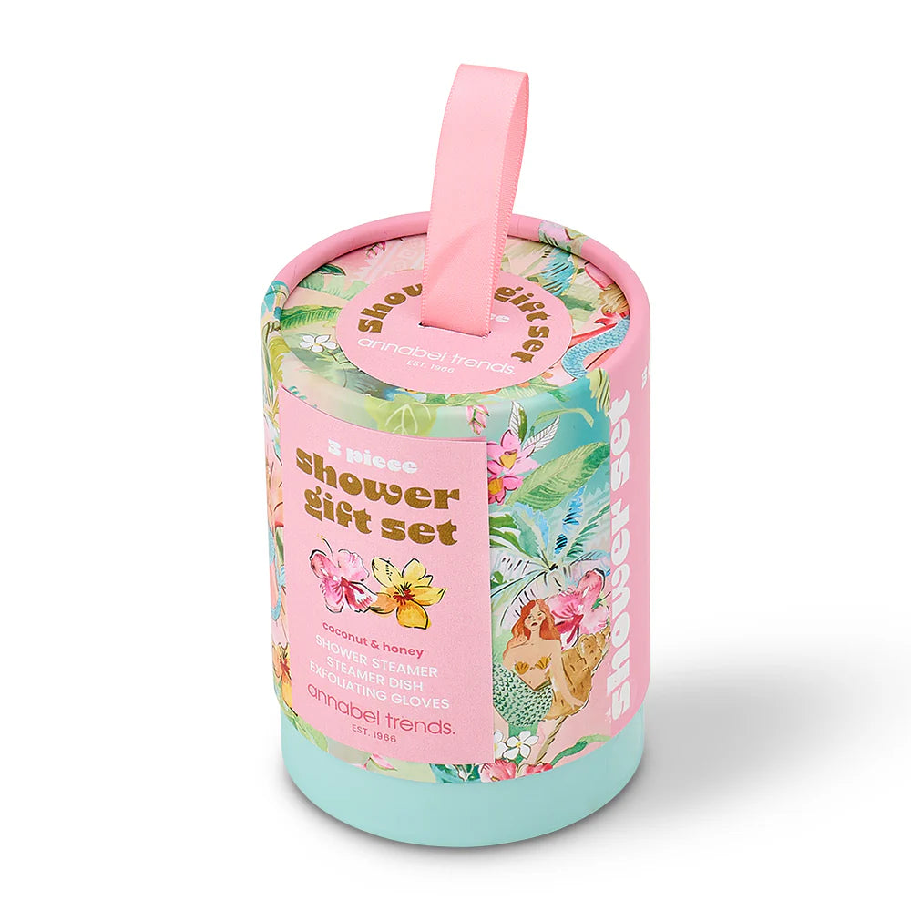 TIKI ISLAND SHOWER GIFT SET (3PC)