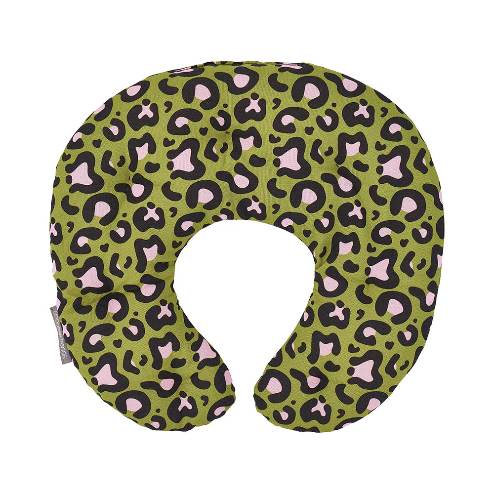 Heat Neck Pillow - Ocelot Pink