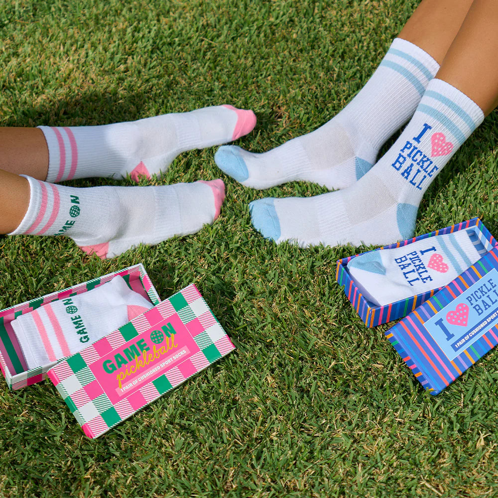 Boxed Socks - Pickleball - Game On