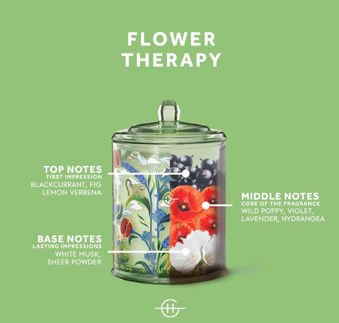 Flower Therapy 380g Candle