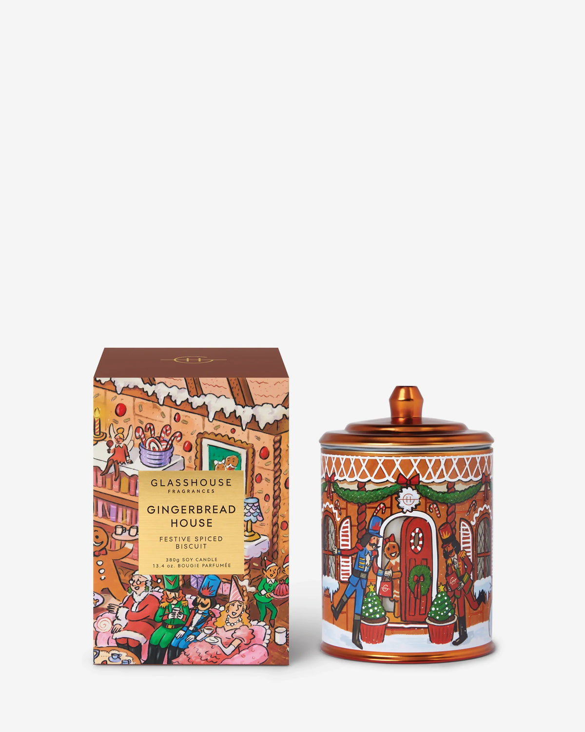 Glasshouse - Gingerbread House 380g