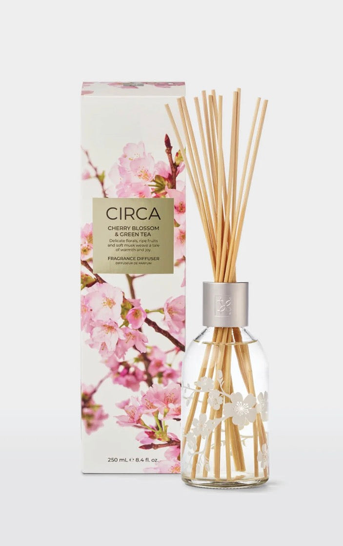 CHERRY BLOSSOM & GREEN TEA
Fragrance Diffuser 250ml by Circa