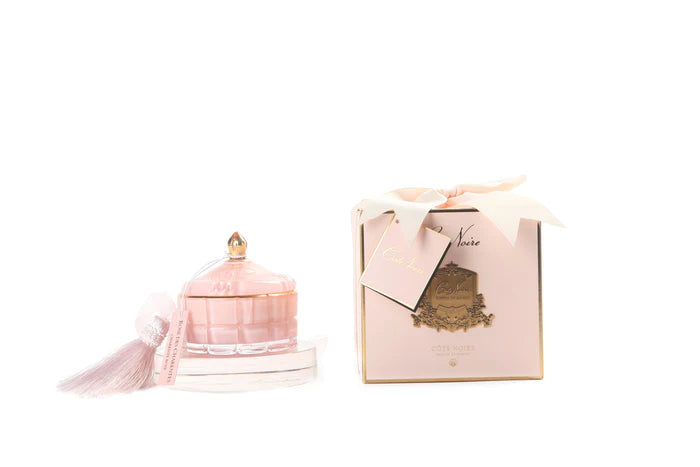 Art Deco Candle - Pink &amp; Gold - Pink Champagne