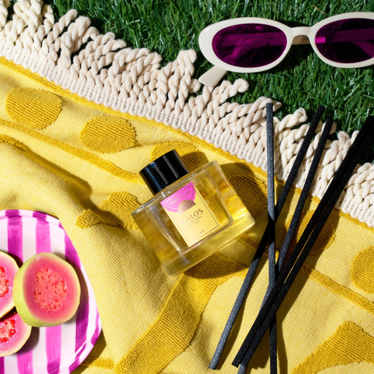 Three Suns - 100ml Diffuser of Prosperity | Lychee Mango + Guava