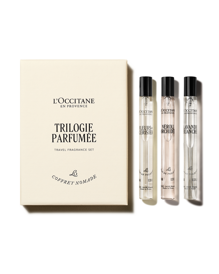 L’Occitane 
‘Scent of Love’ Trio perfume gift set