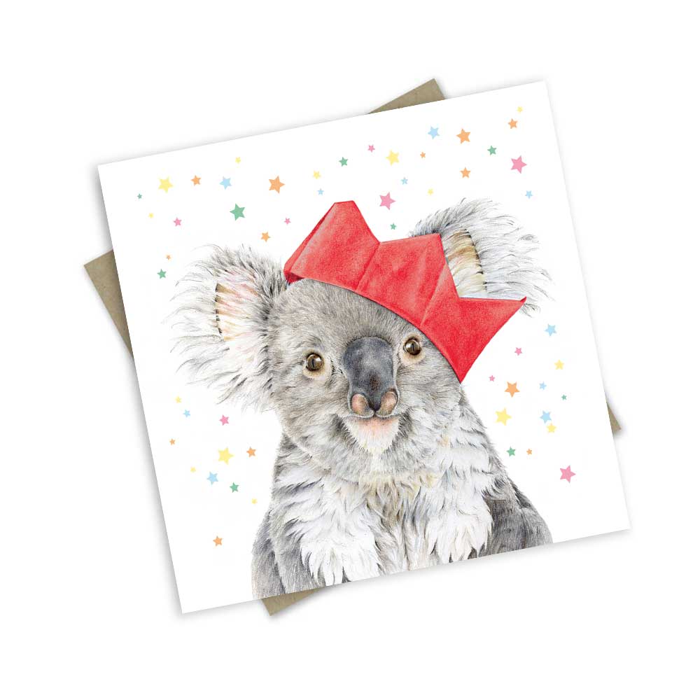 Popcorn Blue - Christmas Cards Red Box