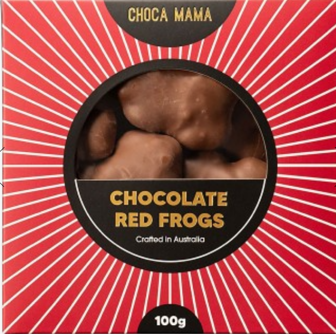 Chocolate Red Frogs 100g