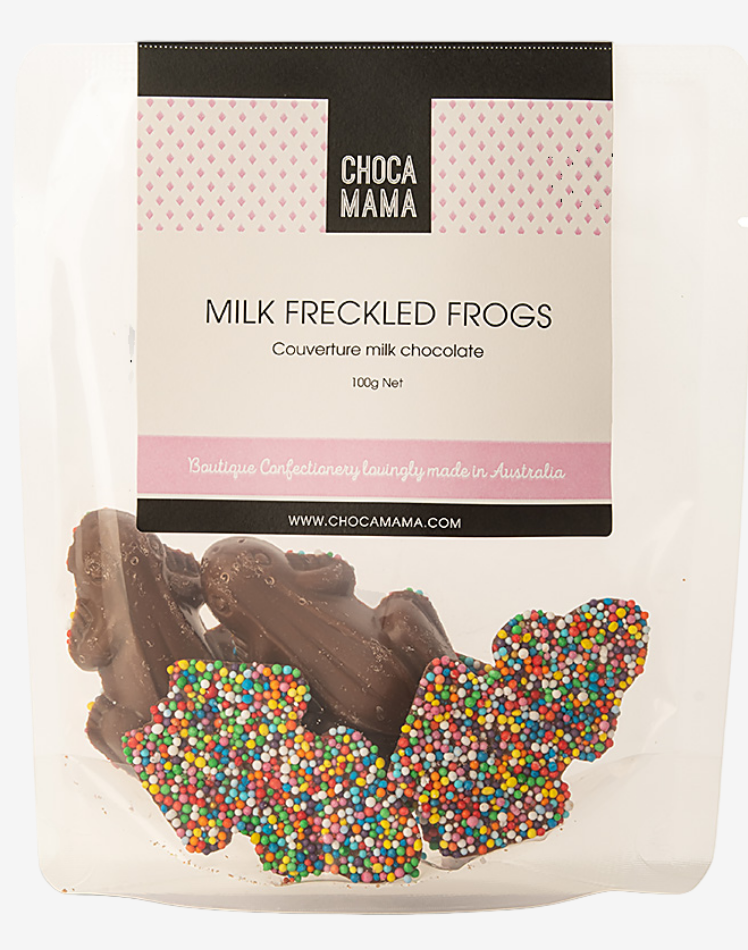 Freckled Chocolate Frogs 100g