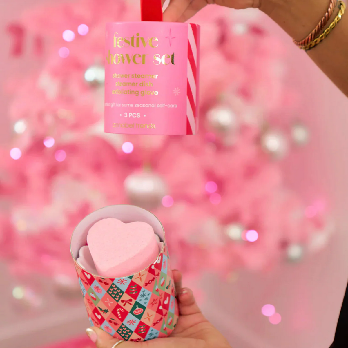 Shower Gift Set - Festive - 3pc