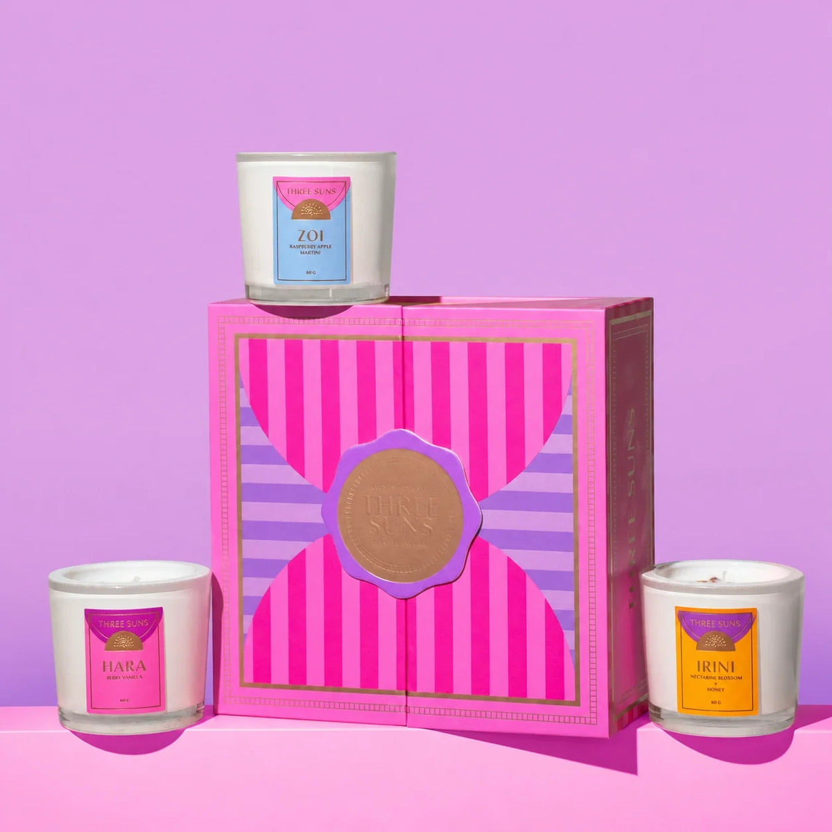 Three Suns - TRIO CANDLE GIFT SET