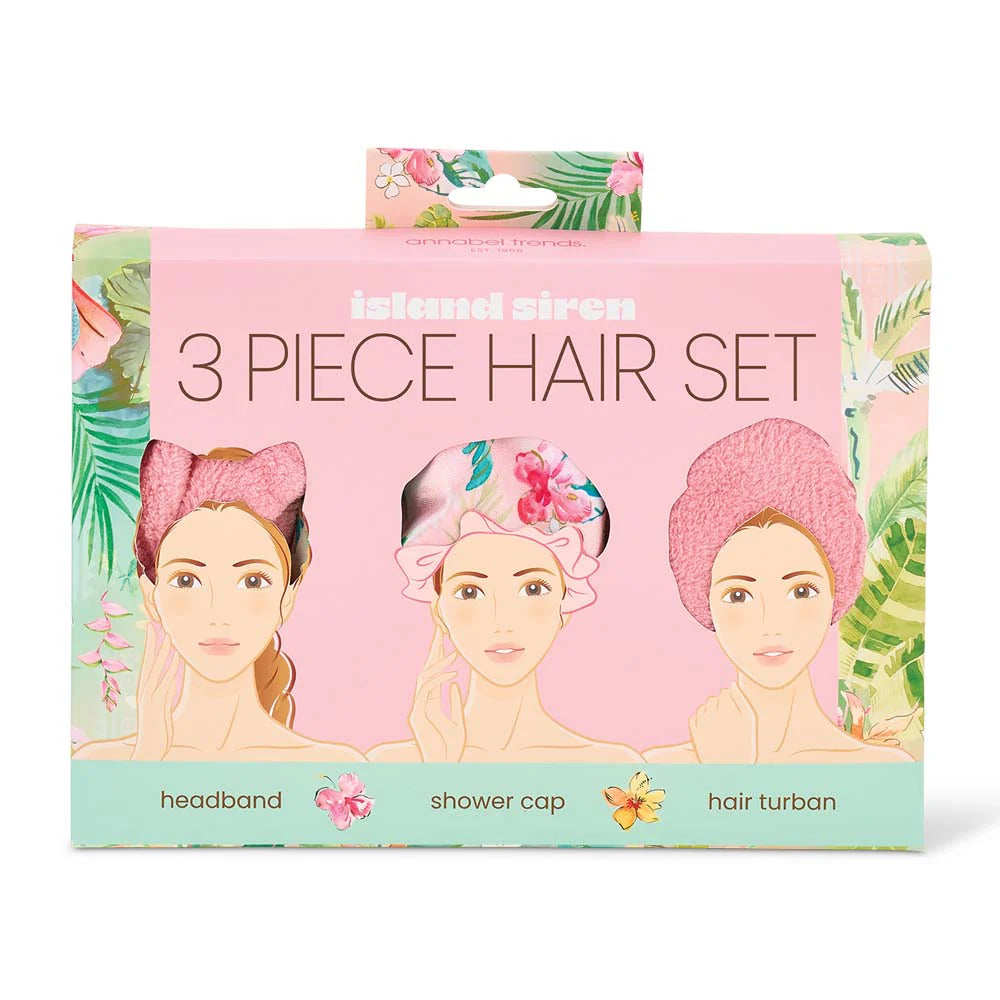 HAIR SET - TIKI ISLAND - 3pc
