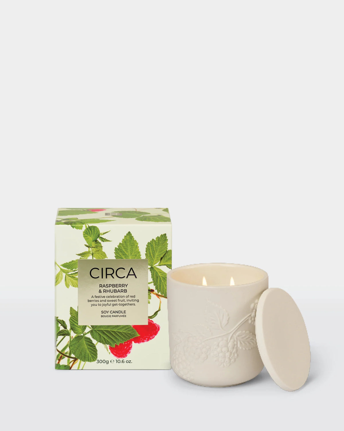 CIRCA - RASPBERRY & RHUBARB Candle 300g
