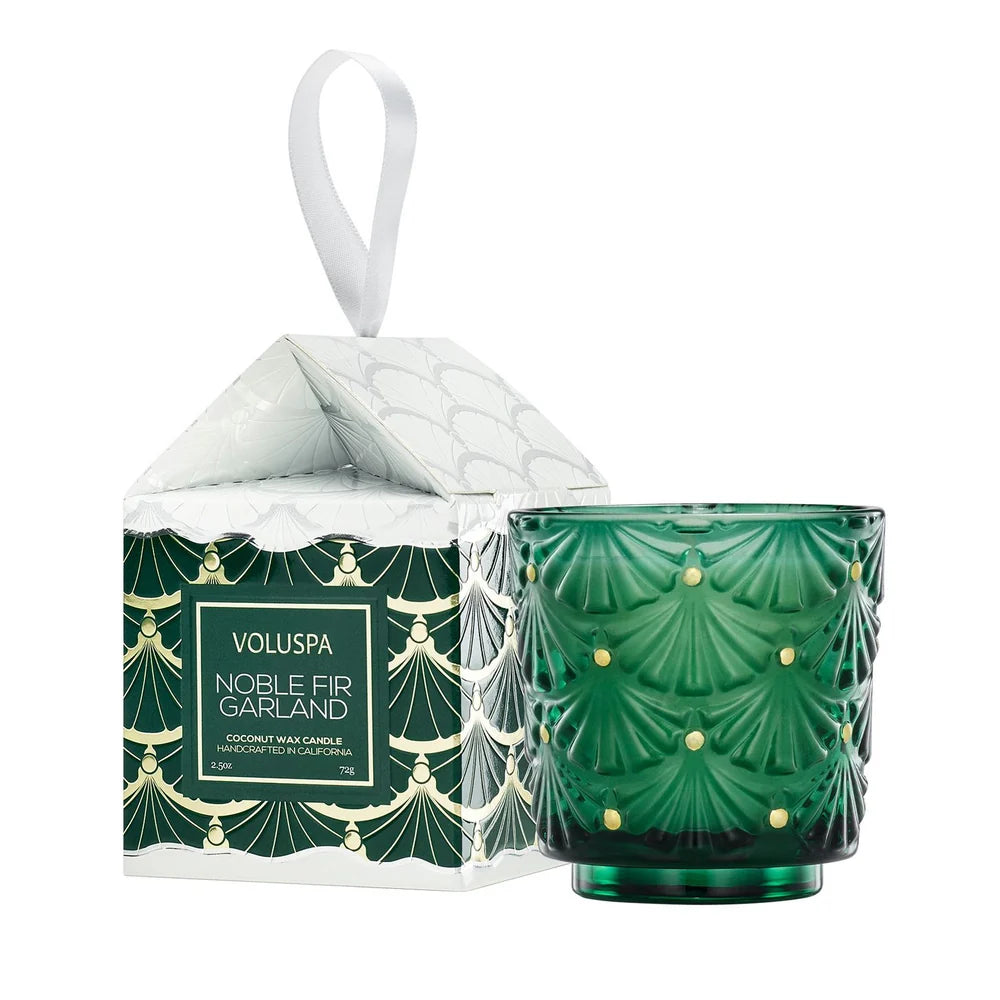 Voluspa - Noble Fir Garland Ornament Candle