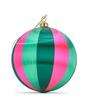 Annabel Trends - Small Christmas Baubles 6 pack Pink & Green