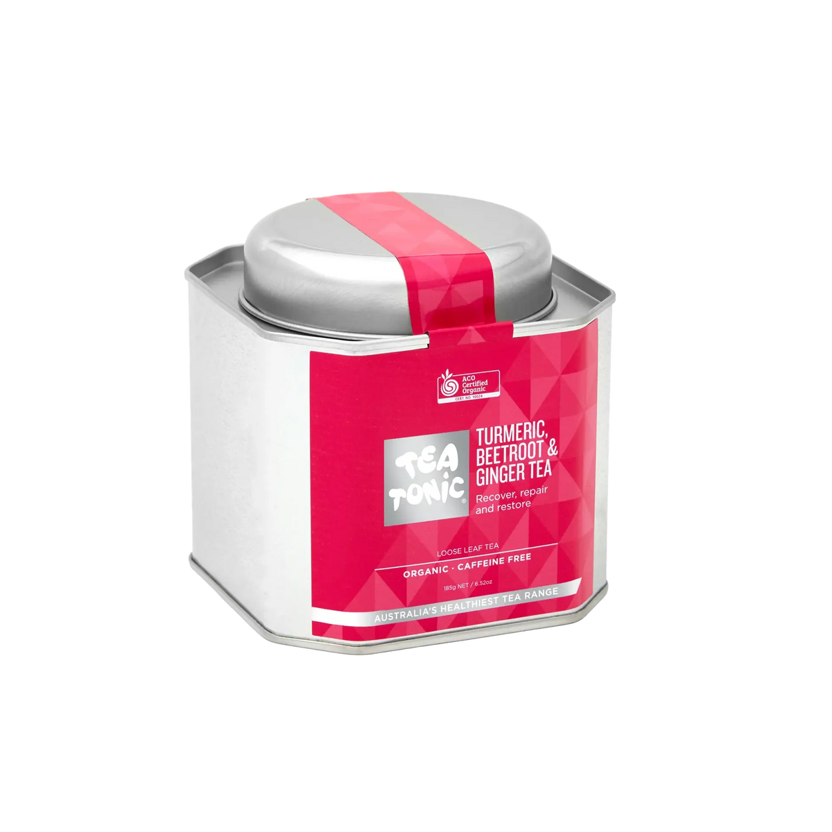 Turmeric, Beetroot & Ginger Tea Loose Leaf Caddy Tin