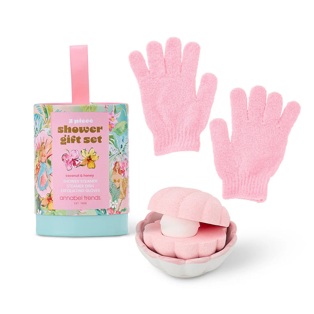 TIKI ISLAND SHOWER GIFT SET (3PC)