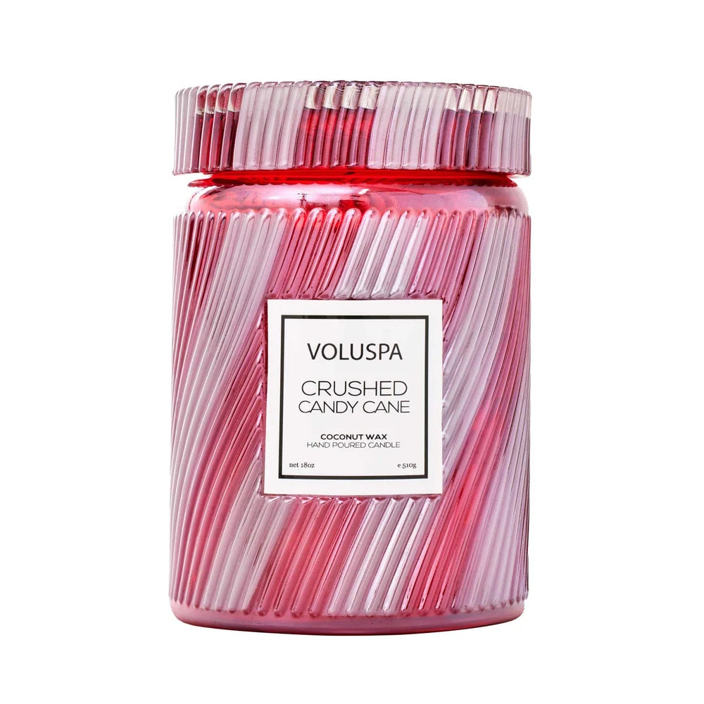 Voluspa - Crushed Candy Cane 100hr Candle