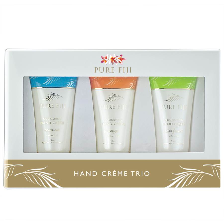 Pure Fiji Hand Creme Trio gift set